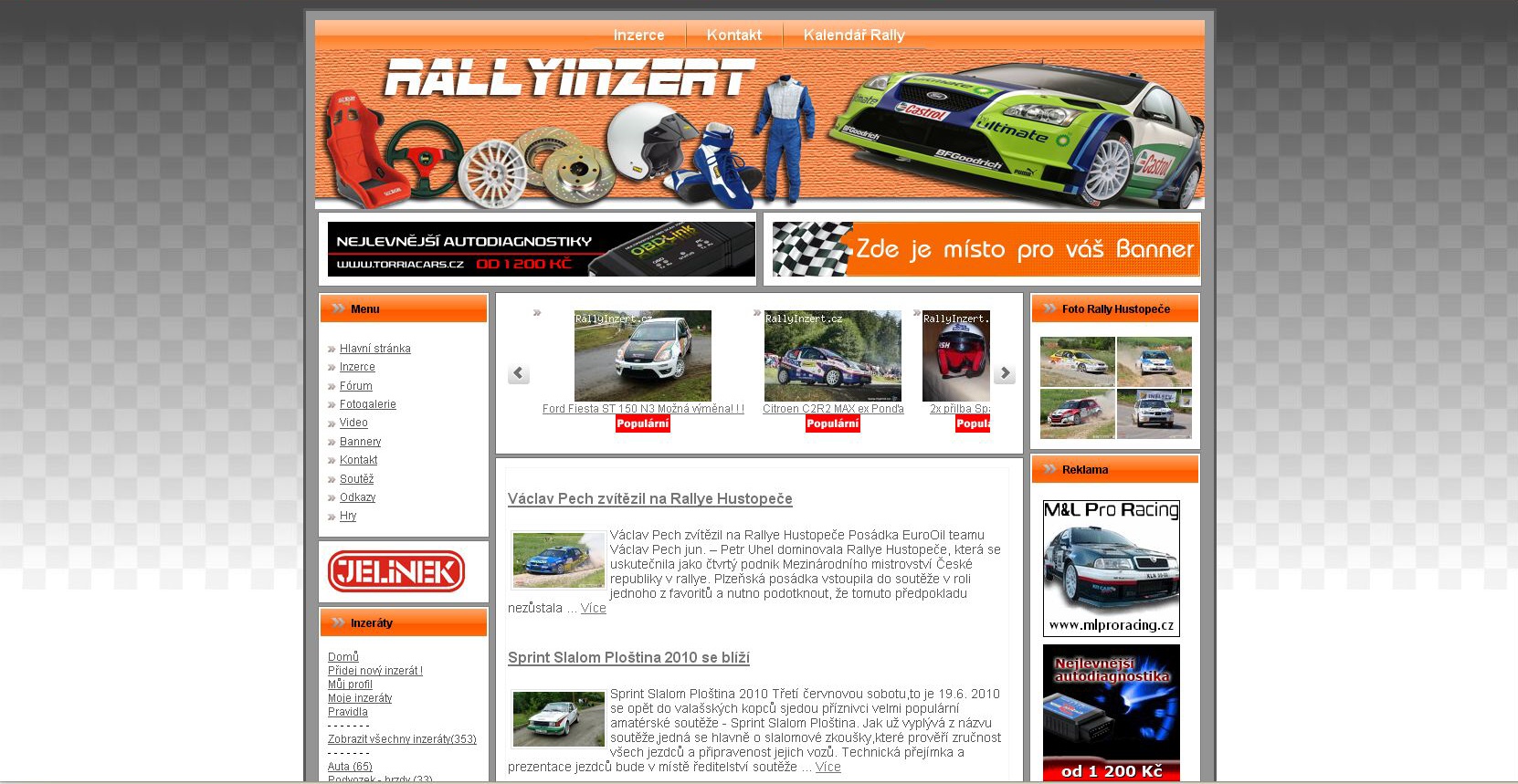 Rallyinzert 2009 -2011
